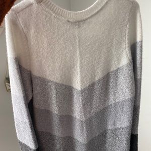 Long Colorblock Sweater